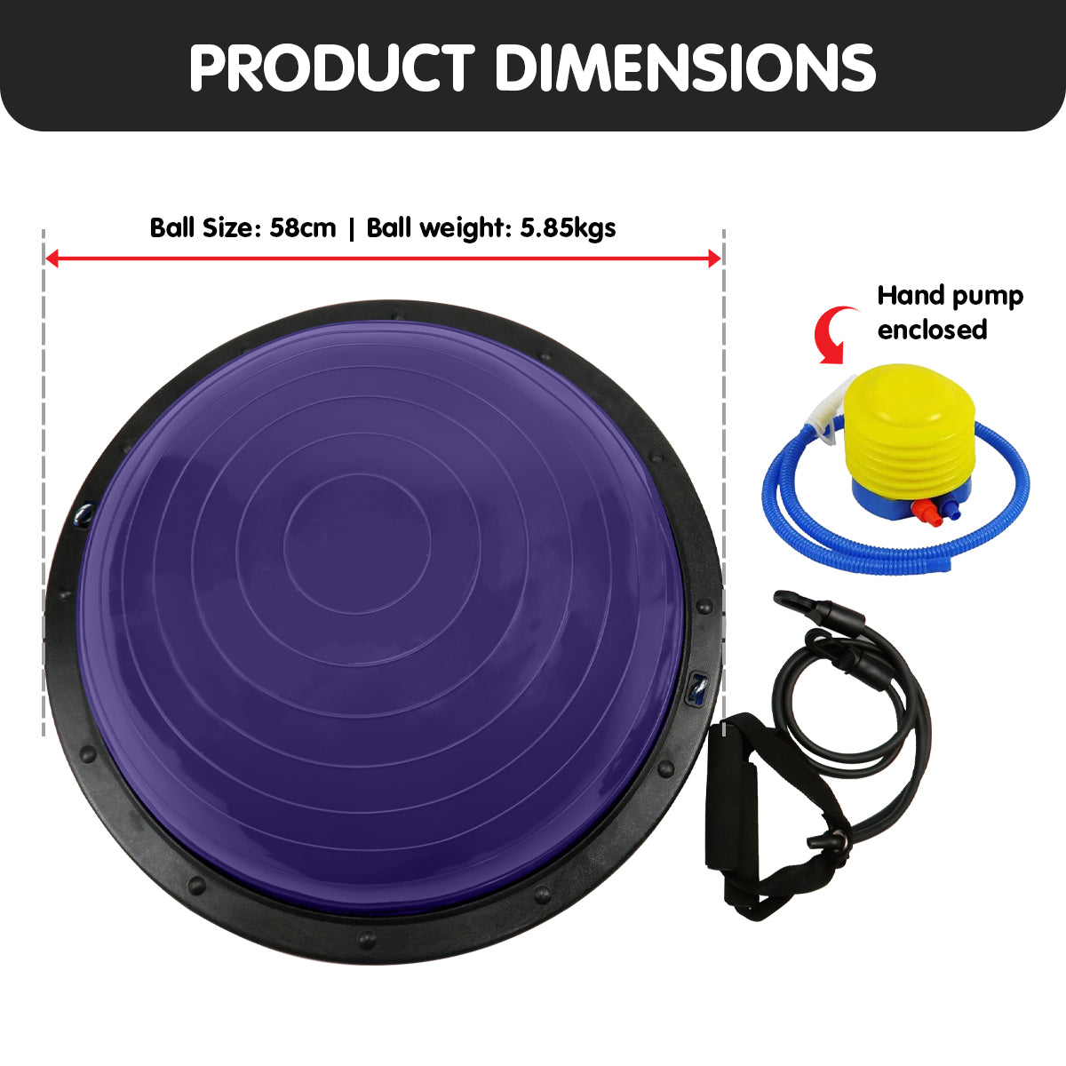 Powertrain Balance Yoga Ball