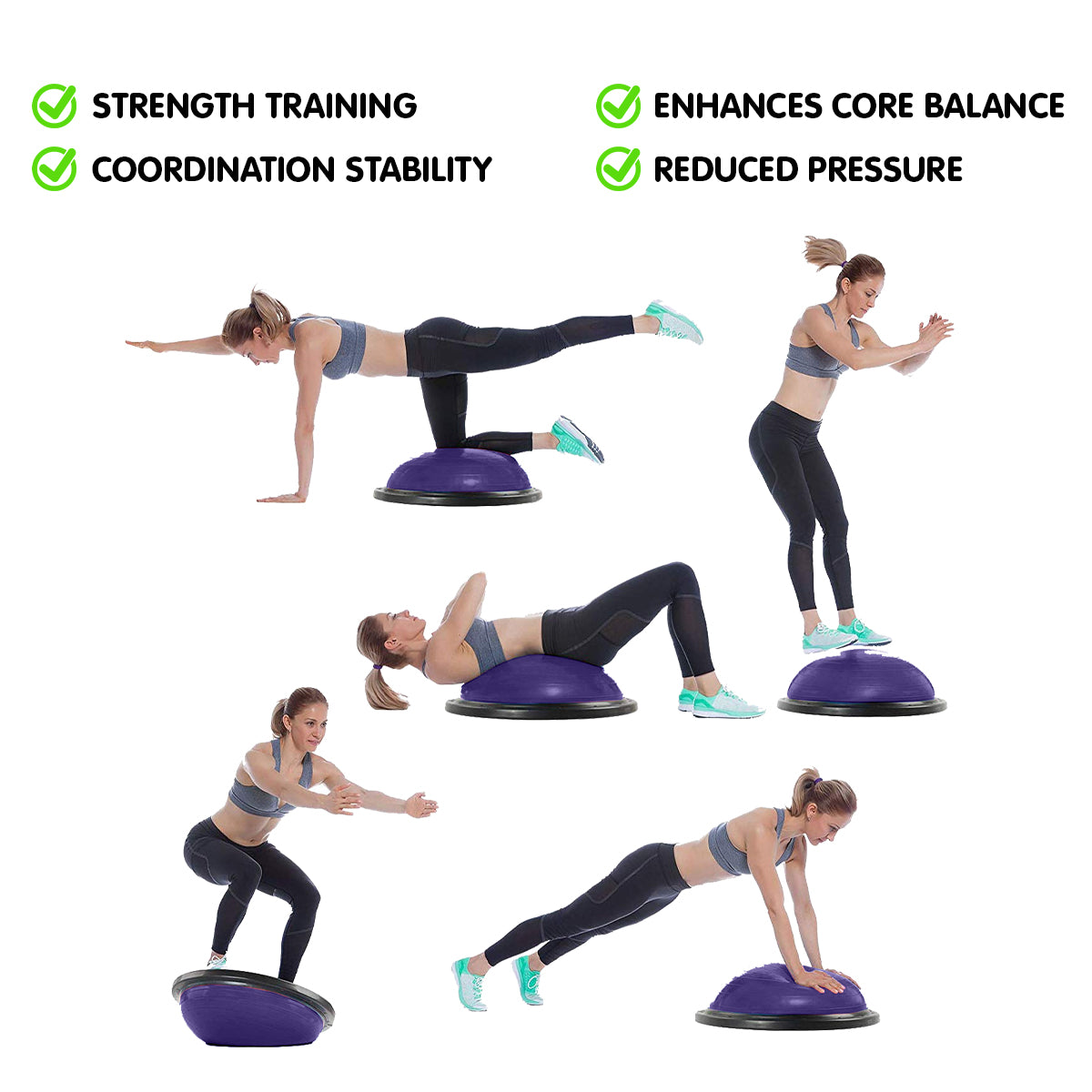 Powertrain Balance Yoga Ball