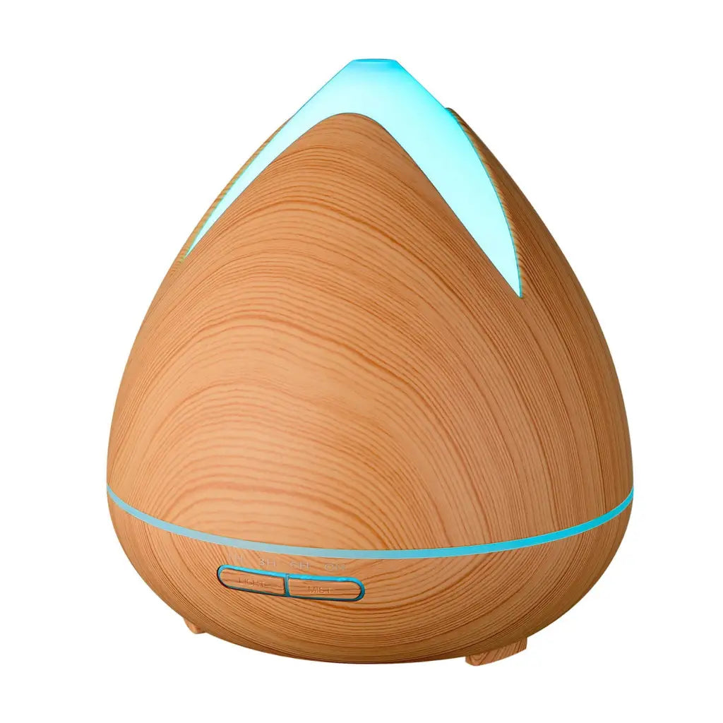 Essential Aroma Diffuser Air Humidifier 400ML - Light wood