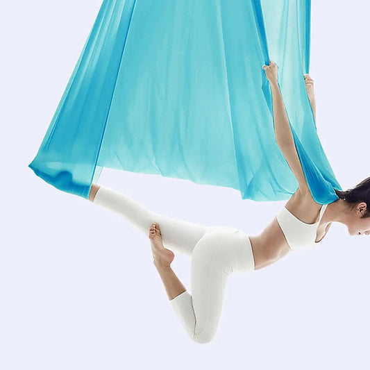 5x2.8m Yoga Pilates Aerial Silk Kit Swing Anti-Gravity