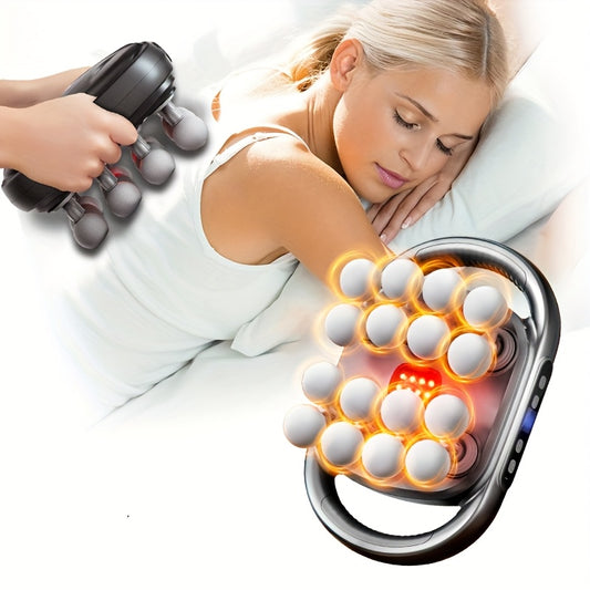 9 Massage Modes 30 Intensity Levels High Power Deep Tissue Massager Muscle Awakening Relaxation and Recovery Portable Muscle Gun for Fitness