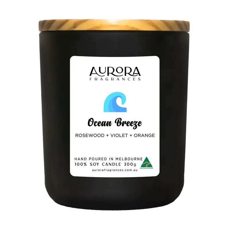 Aurora Soy Candles 300g (various scents) - Ocean Breeze