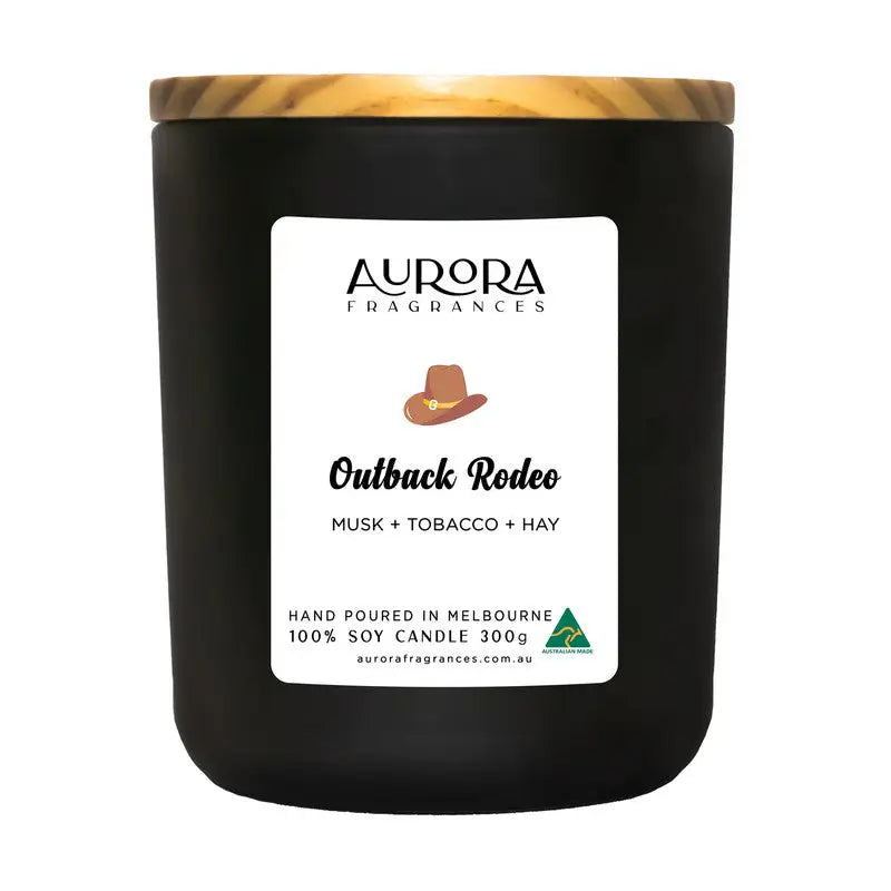 Aurora Soy Candles 300g (various scents) - Outback Rodeo