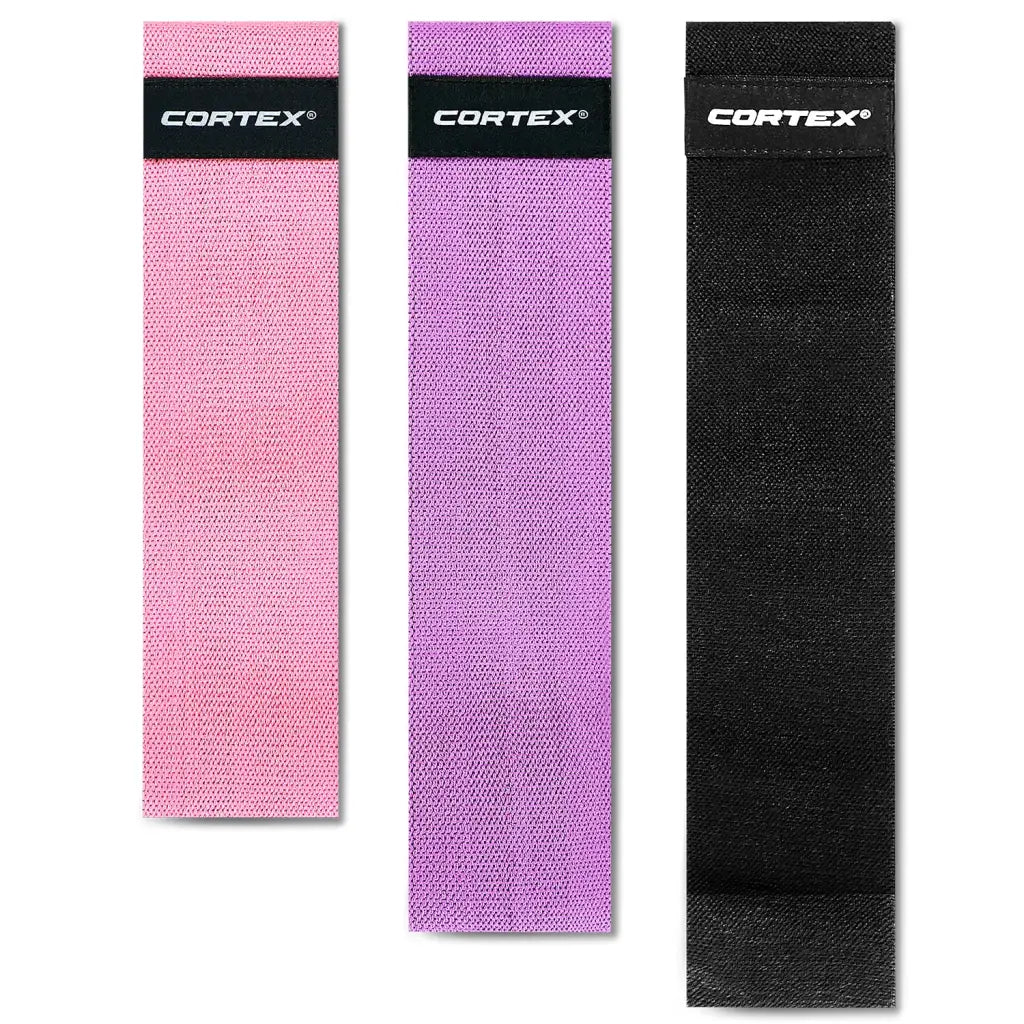 CORTEX FibraBands - 3 Pack Micro Flat Resistance Bands